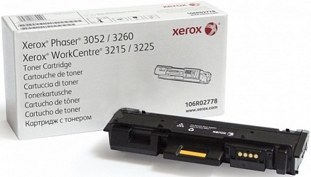 Тонер-картридж Xerox (106R02778) Phaser 3052/3260 WC3215/3225 3000k оригинал