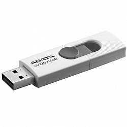 Флеш накопитель 16GB A-DATA Classic UV220 USB 2.0 белый серый 