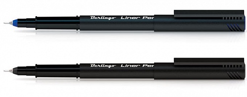 Ручка капиллярная BERLINGO 0,4мм, cиняя,арт СK_40682