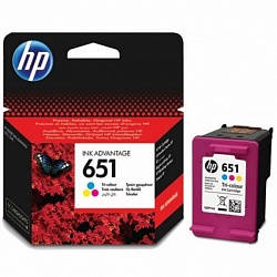 Картридж HP (№651) C2P10AE Color для Deskjet 5645, 300стр, оригинал