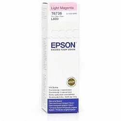 Картридж Epson C13T67364A, Light Magenta для L800 70ml