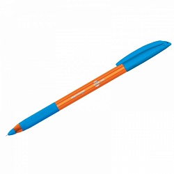Ручка шариковая Berlingo "Skyline", светло-синяя, 0,7мм, игольчатый стержень, грип Свр_07130