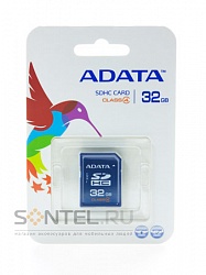 Флеш карта SD 32GB A-DATA SDHC Class 4 