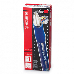Ручка шариковая STABILO "Exam Grade", корпус синий, толщ.письма 0,7мм, 588/G-41, синяя