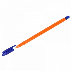 Ручка шариковая Стамм "Vega orange" синяя, 0,7мм, оранжевый корпус РШ111