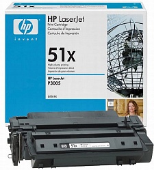Картридж HP Q7551X, LJ P3005/M3035mfp/M3027mfp, оригинал 13 000 страниц