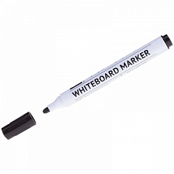Маркер для белых магнитных досок черный пулевидный 2,5мм