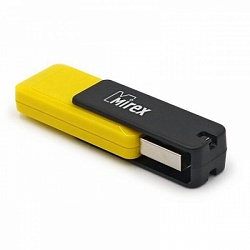 Флеш накопитель 4GB Mirex  USB 2.0 желтый 13600-FMUCYL04
