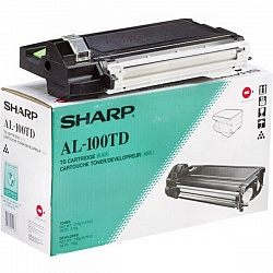Тонер-картридж SHARP AL100TD, 6000 копий, оригинал