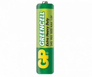 Батарейка GP Greencell AAA R03 24S BL4 GP24G-2CR4
