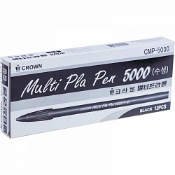 Ручка капиллярная Crown черная, арт CMP-5000