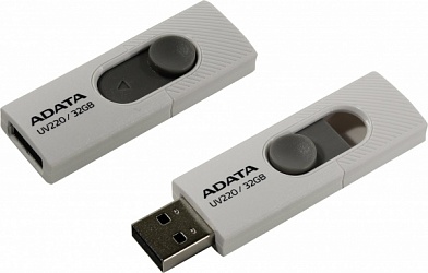 Флеш накопитель 32GB A-data USB 2.0  белый серый AUV220-32G-RWHGY