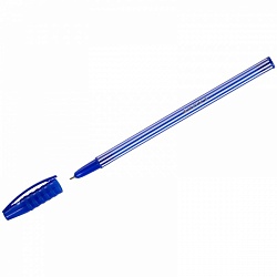 Ручка шариковая Luxor "Stripes" синяя, 0,55мм арт 31131