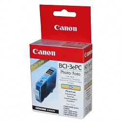 Картридж Canon BCI-3ePC, Photo Cyan для i560/6500/865, PIXMA MP7х0/ iP3000/4000/5000, оригинал