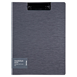 Папка-планшет с зажимом Berlingo "Steel&Style" А4, пластик (полифом), ассорти